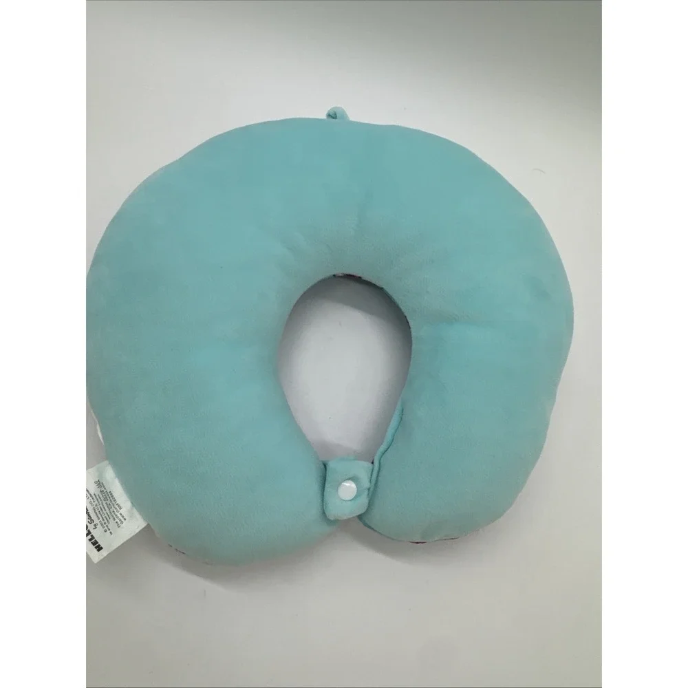 HELLO KITTY GIRLS TRAVEL‎ COMFORT PILLOW Blue By Sanrio Plush